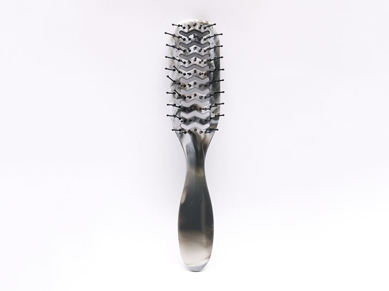 Plastic Natural Vented Paddle Hair Brush for Thick Hair