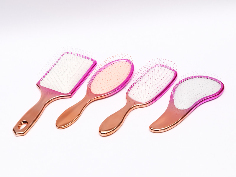 Detangling Gradient Color Paddle Hair Brush