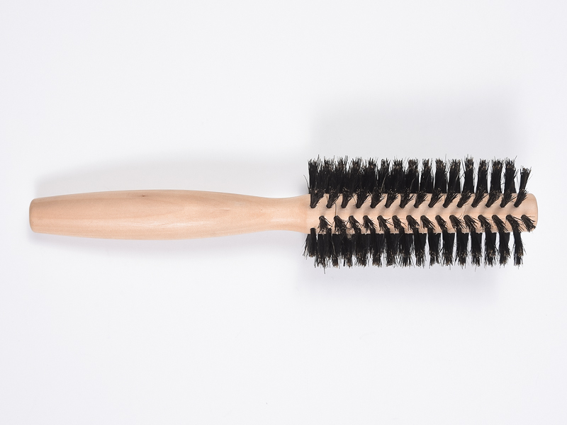 Round Wooden Bamboo Styling Hair Brush