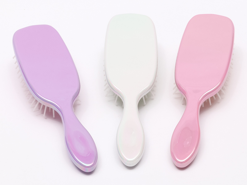 PLA Eco-friendly plastic extensions detangling hair brush