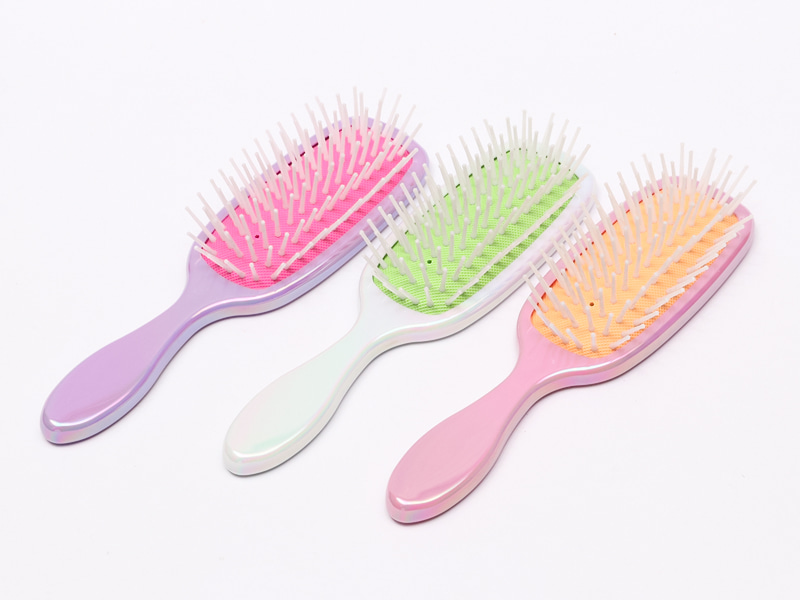 PLA Eco-friendly plastic extensions detangling hair brush