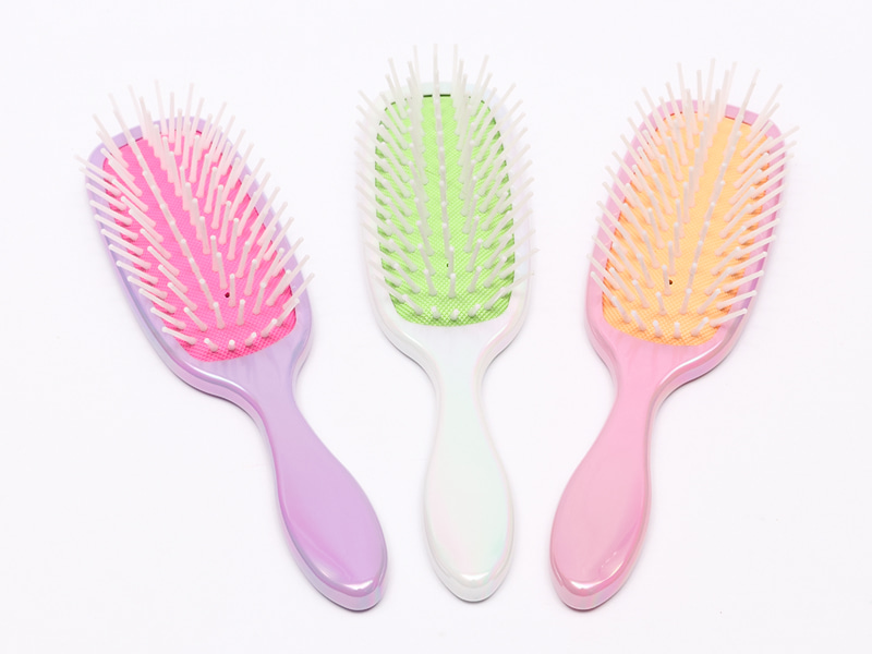 PLA Eco-friendly plastic extensions detangling hair brush