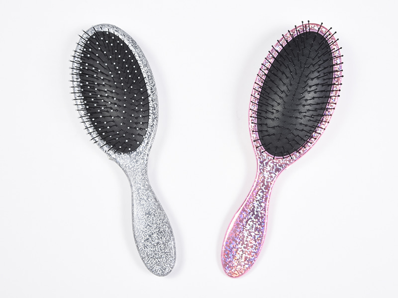 Jewelry Bling Oval Detangling Hair Brush