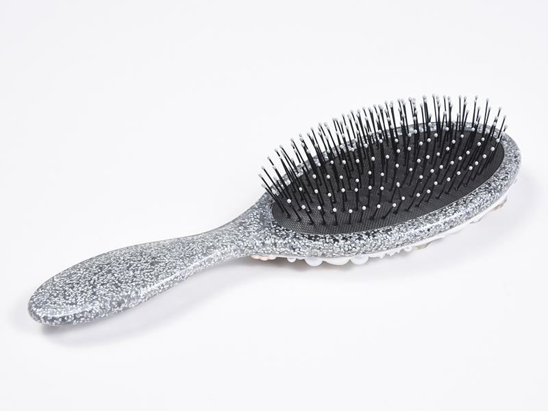 Jewelry Bling Oval Detangling Hair Brush