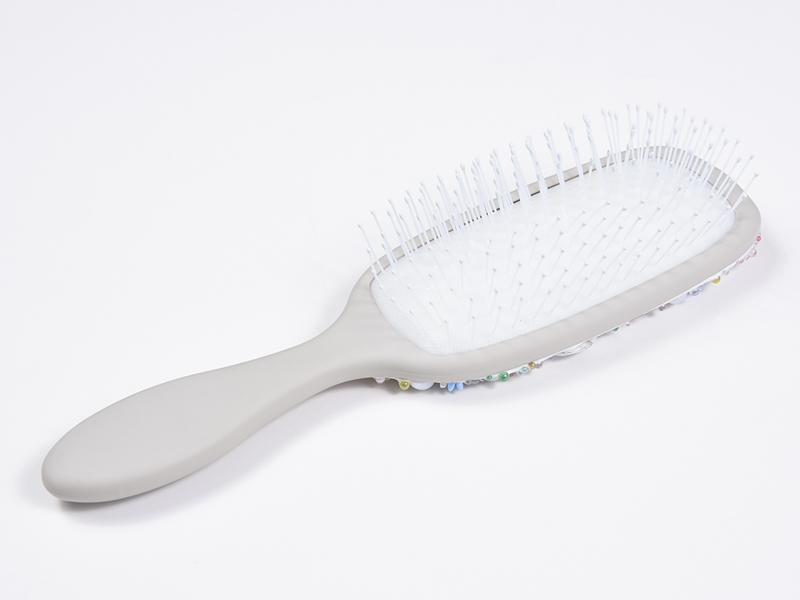 Jewelry Bling Oval Detangling Hair Brush