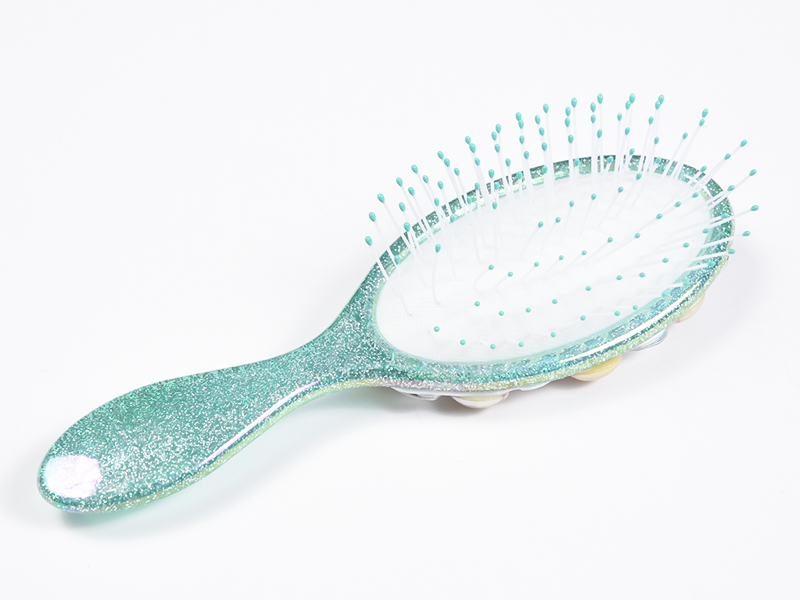 Jewelry Bling Oval Detangling Hair Brush