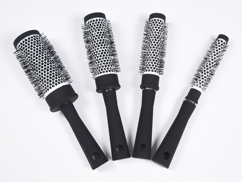 Round Salon Round Thermal Ceramic Aluminum Tube Hair Brush