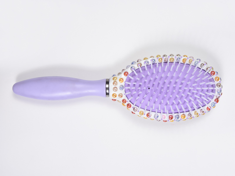 Jewelry Bling Oval Detangling Hair Brush