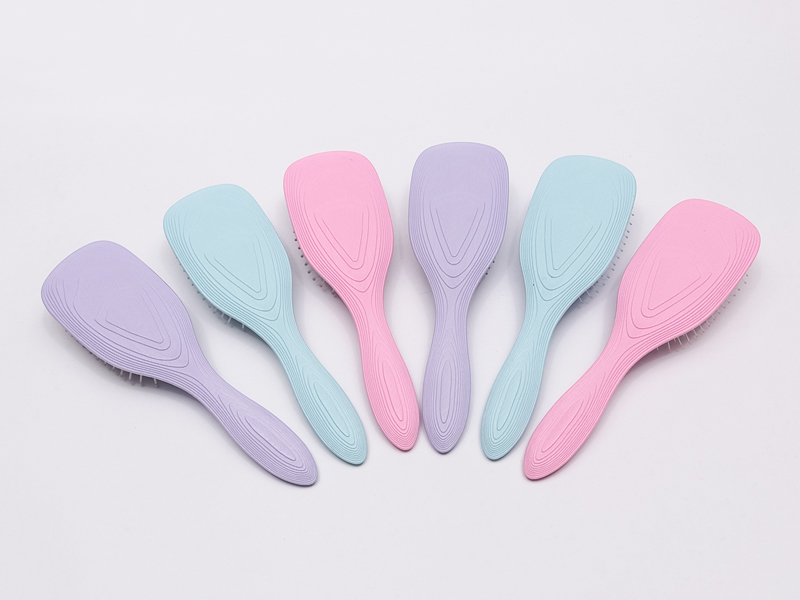 Eco-friendly Fiber Wheat Straw Detangling Hair Brush