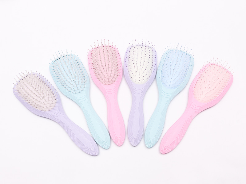 Eco-friendly Fiber Wheat Straw Detangling Hair Brush
