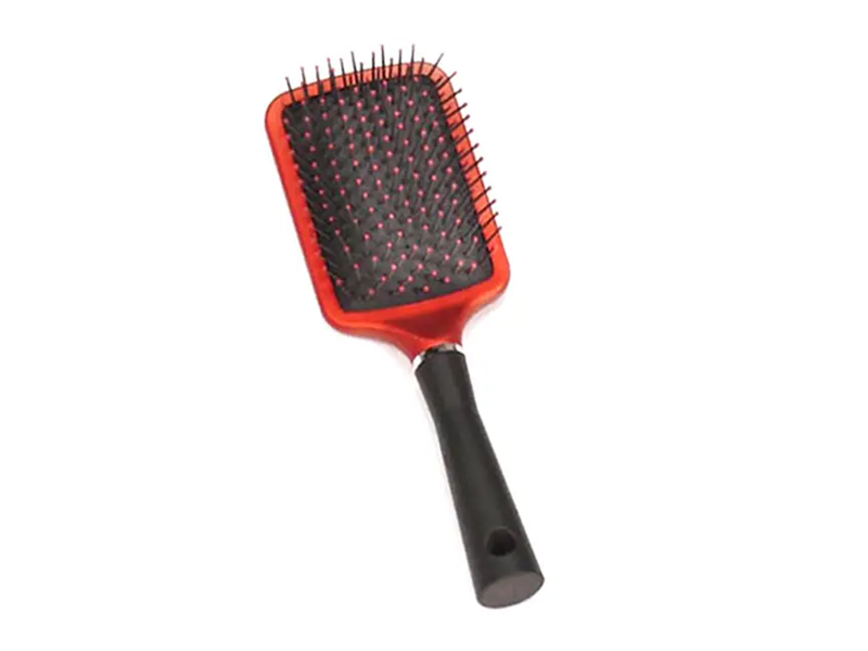 Rubber Coating Plastic Hair Brush