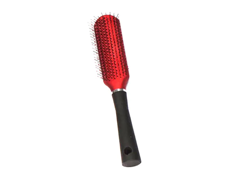 Rubber Coating Plastic Hair Brush