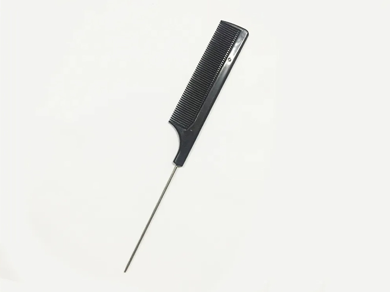 Rat Tail Stainless Steel Plastic Comb