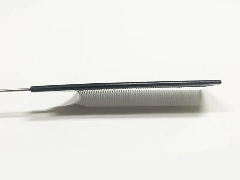 Rat Tail Stainless Steel Plastic Comb