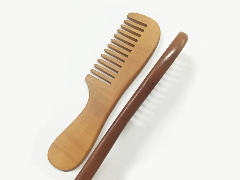 Mini Wooden Wide Teeth Bamboo Comb