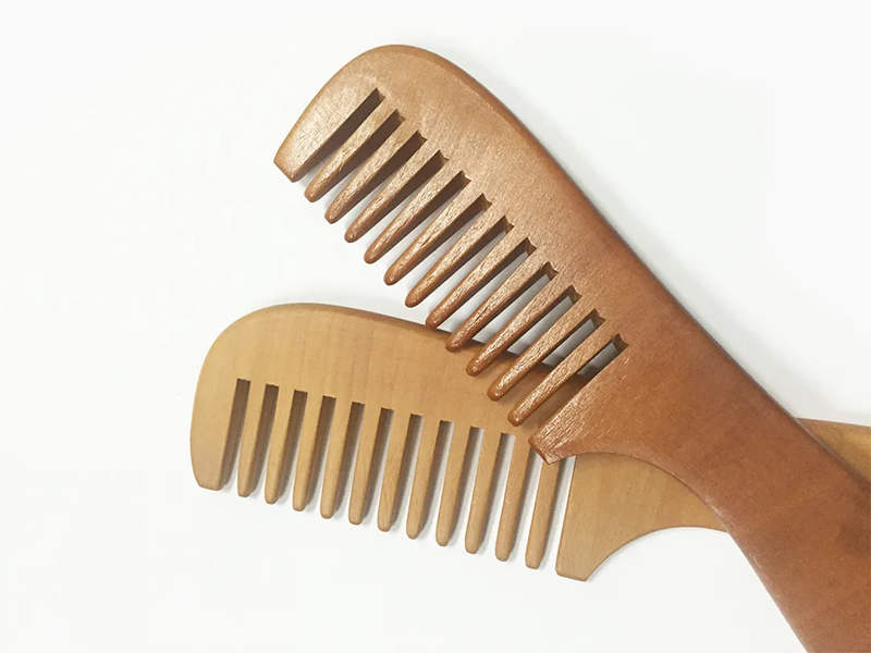 Mini Wooden Wide Teeth Bamboo Comb