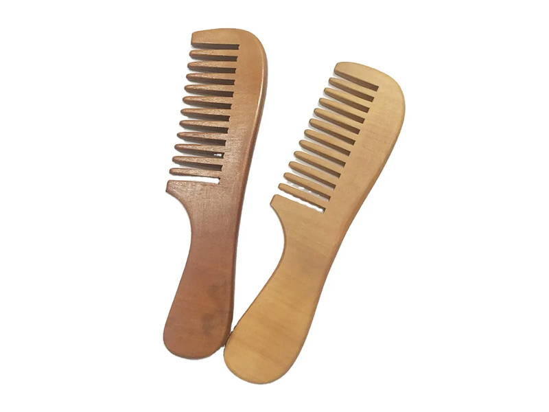 Mini Wooden Wide Teeth Bamboo Comb