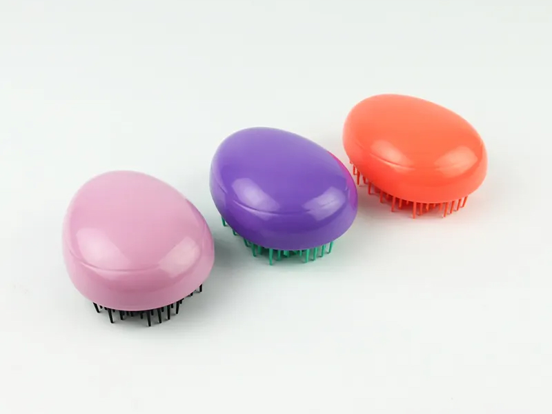 Mini Egg Shaped Kids Hair Brush