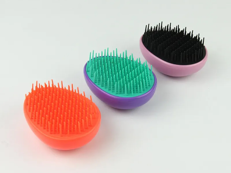 Mini Egg Shaped Kids Hair Brush