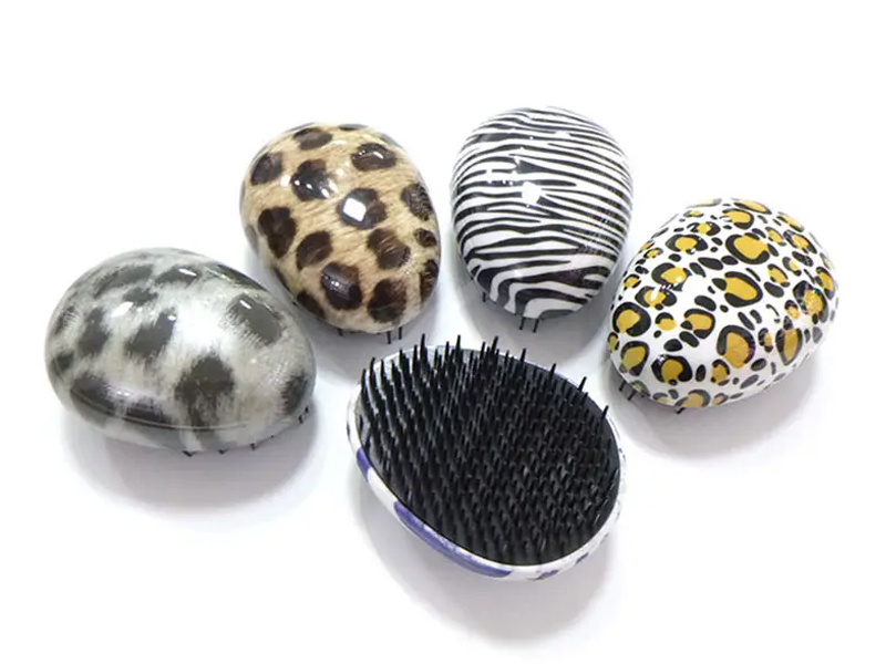 Scalp Massage Egg Shaped Travel Comb