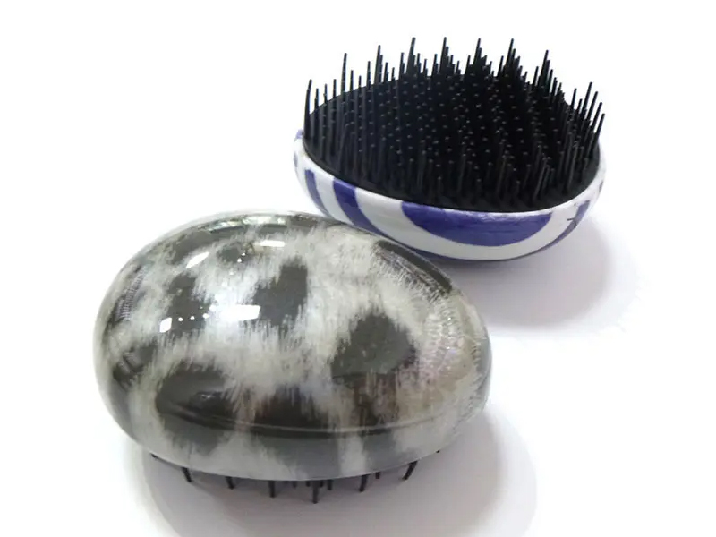 Scalp Massage Egg Shaped Travel Comb