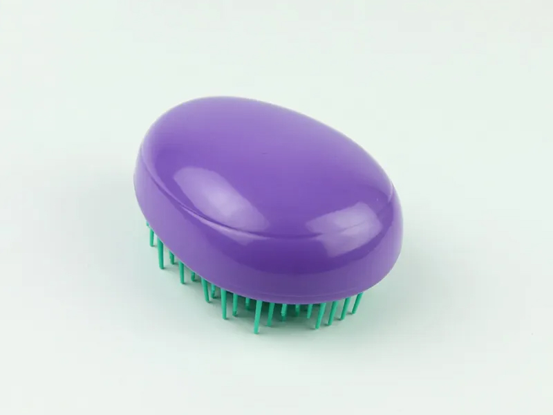 Mini Egg Shaped Kids Hair Brush