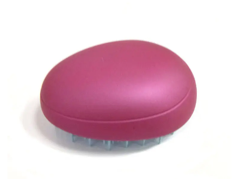 Mini Detangling Egg Shape Round Hair Brush