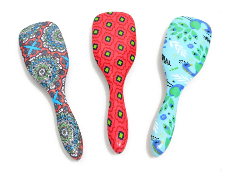 Cushion Nylon Curly Detangling Hair Brush