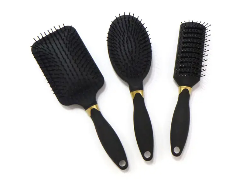 Detangling Rubber Coating Hair Brush