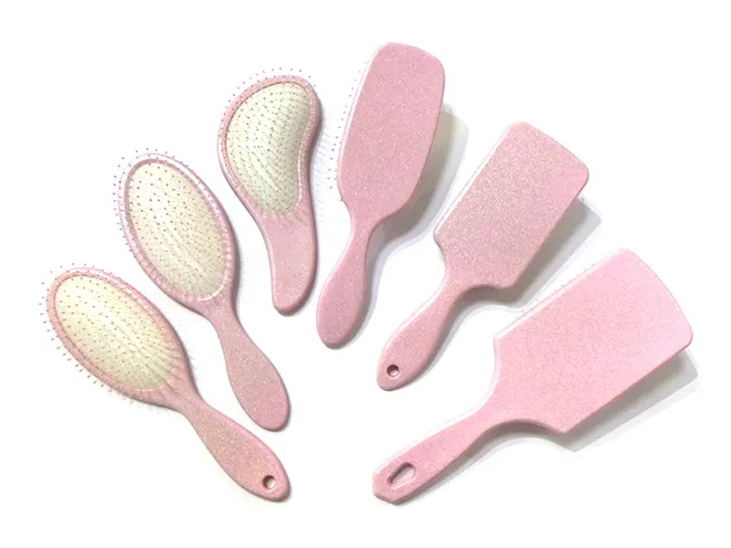 Pink Detangling Paddle Hair Brush