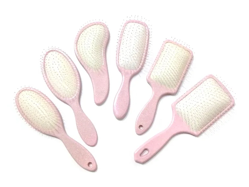 Pink Detangling Paddle Hair Brush