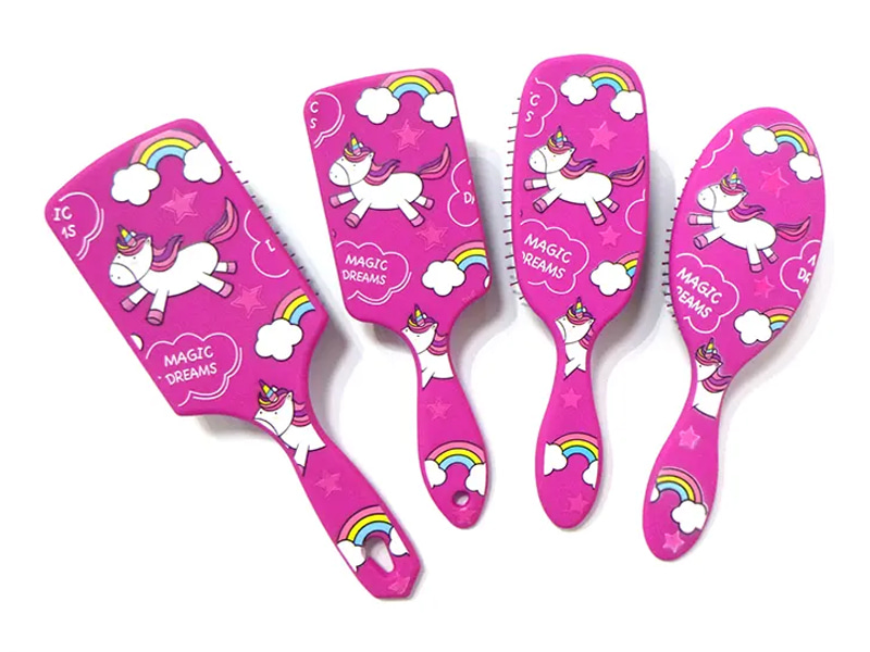 Cartoon Print Scalp Massage Air Cushion Comb