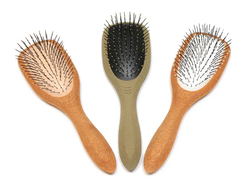 Women Care Massager Soft Cushion Wet Round Hair Brush
