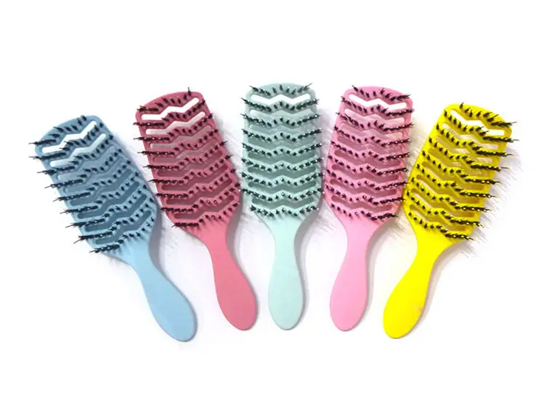 Detangling Hair Brush With Bristles  