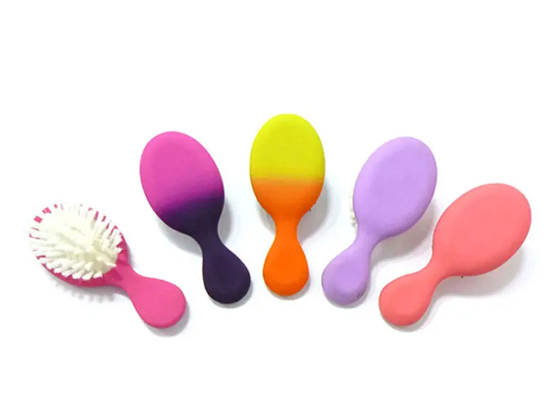 Mini Kids Colored Detangling Hair Brush