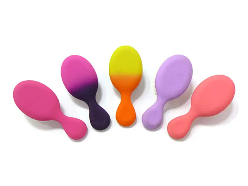 Mini Kids Colored Detangling Hair Brush