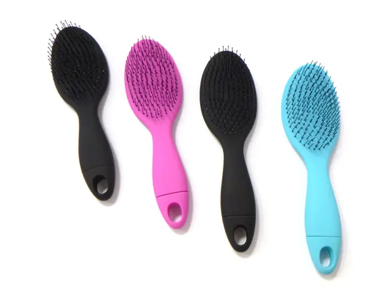 Human Anti Static Detangling Hair Brush