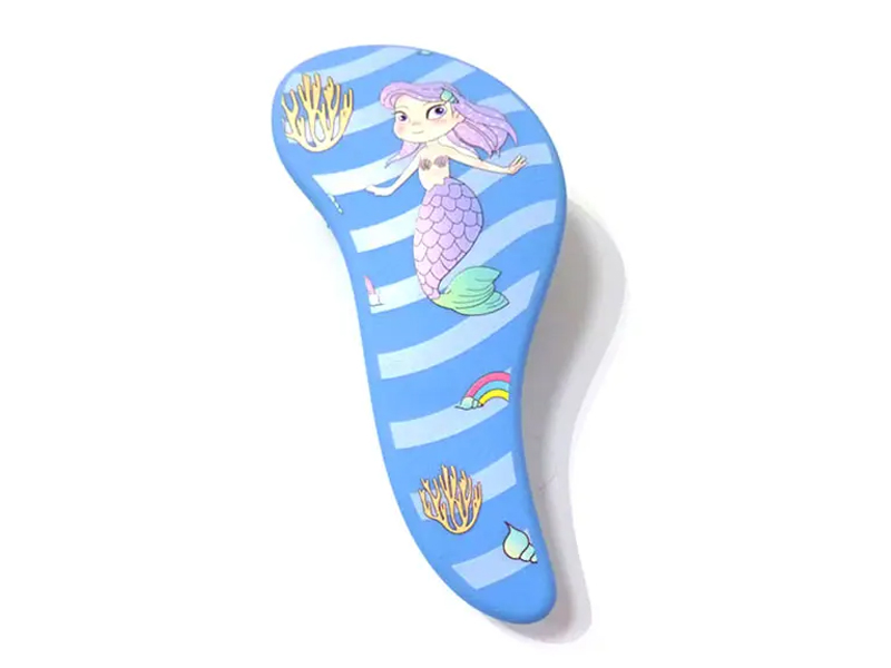 Colorful Plastic Vent Waves Curly Hair Brushes