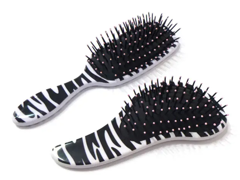 Round Straightener Weave Hair Shampoo Comb