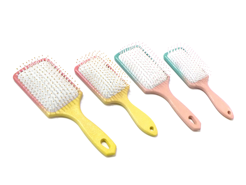 Straightener Plastic Bristle Hair Brush