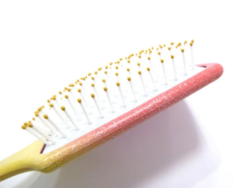 Straightener Plastic Bristle Hair Brush