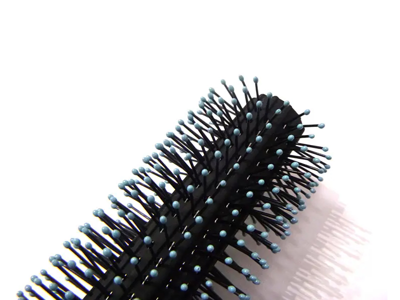Plastic Handle Detangle  Hard Bristle Scalp Massager Comb Set
