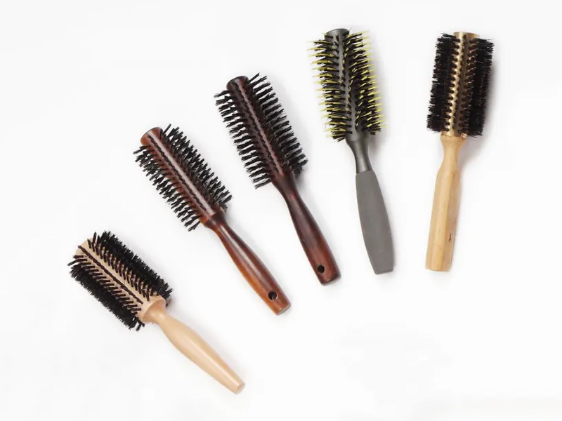 Round Wooden Hair Brush
