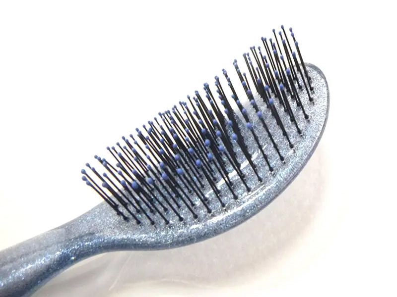 Transparent Detangling Glitter Hair Brush