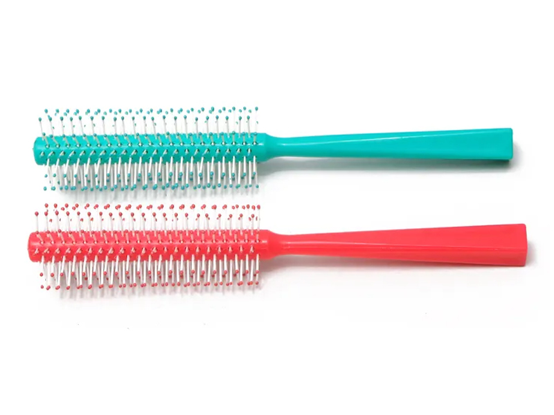 Kids Detangling Colour Pink Wig Round Octopus Brushes