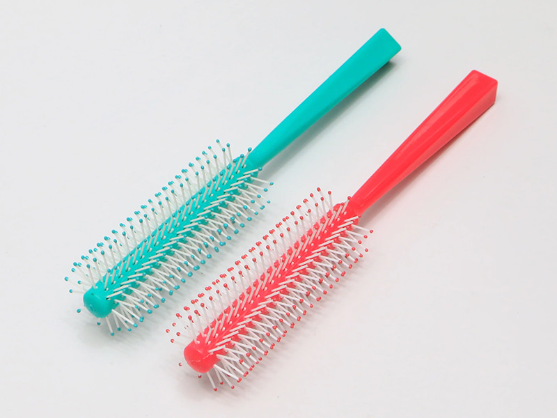 Kids Detangling Colour Pink Wig Round Octopus Brushes