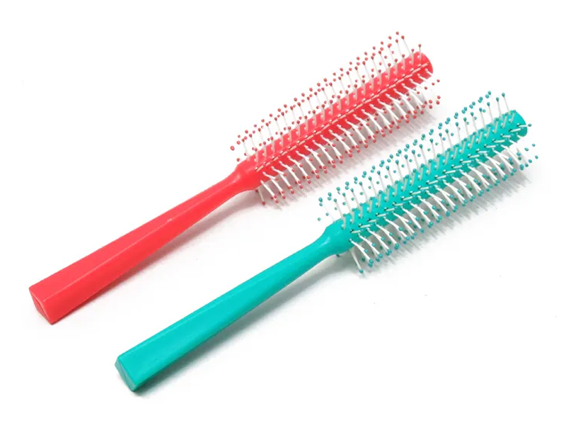 Kids Detangling Colour Pink Wig Round Octopus Brushes
