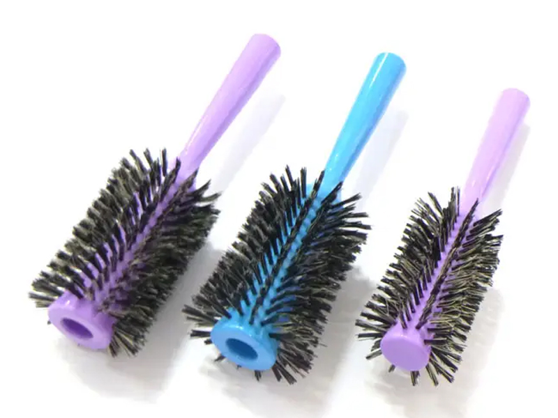 Dryer Curl Plastic Handle Lg Hair Brush