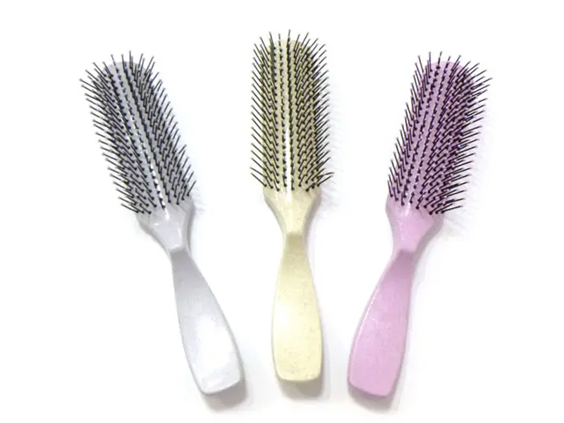 Plastic Colorful Detangling Hair Brush