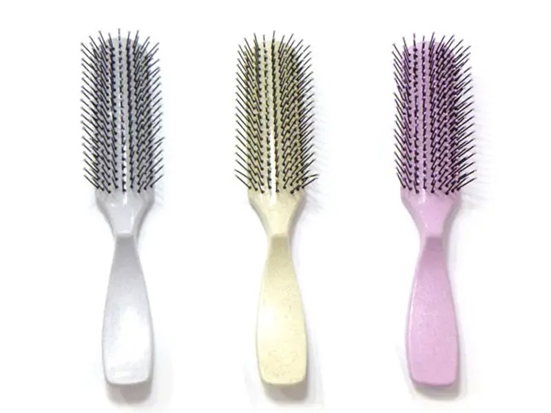 Plastic Colorful Detangling Hair Brush